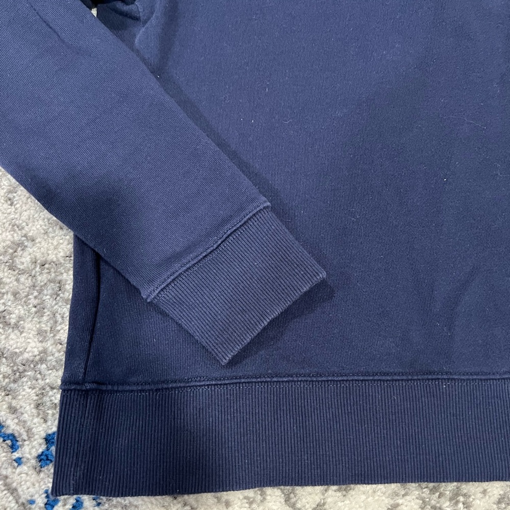 Vineyard Vines polo popover sweatshirt size medium navy - Picture 2 of 5